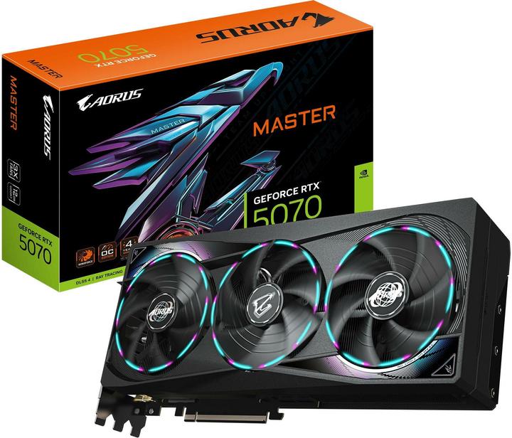 Produktbild Gigabyte AORUS GeForce RTX 5070 Master (12 GB)
