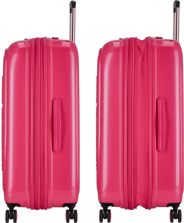 Produktbild Mandarina Duck Logoduck + Metal 4 Rollen Trolley 75 cm mit Dehnfalte (83 l, XL (ab 115l))