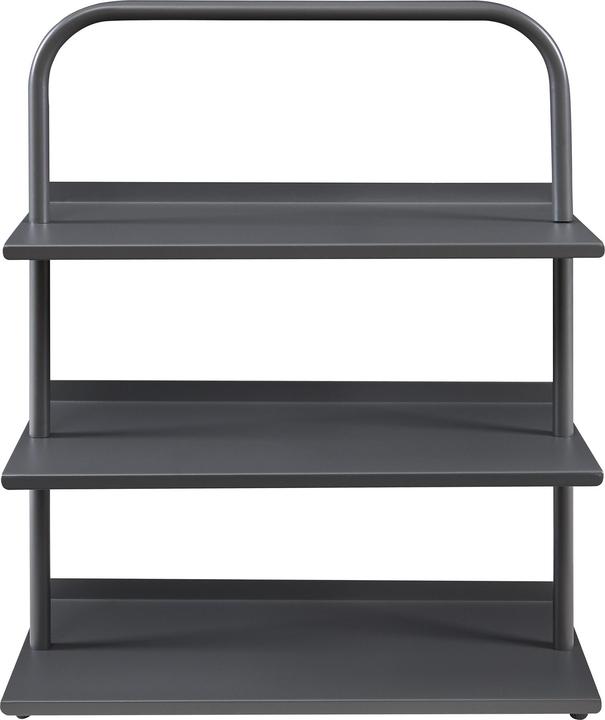 Image du produit En.Casa Schuhregal Poytya Stahl 73x60x32 cm Anthrazit