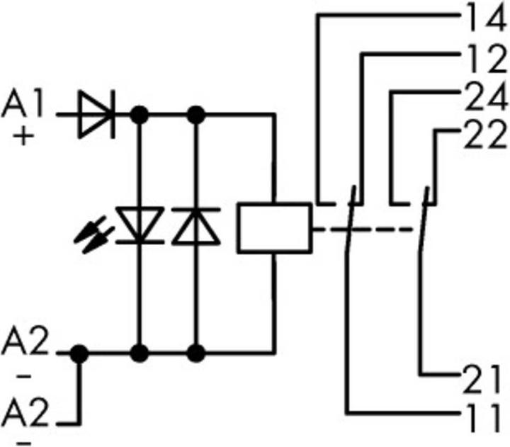 Image du produit Wago Module de relais 1 pc 789-312 (789-312)