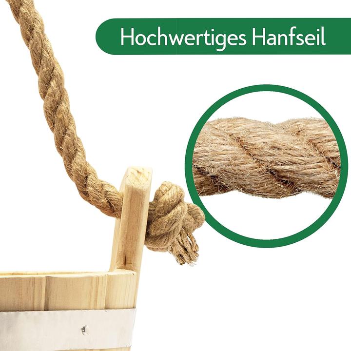 Produktbild CozyNature Sauna-Eimer mit Kelle
