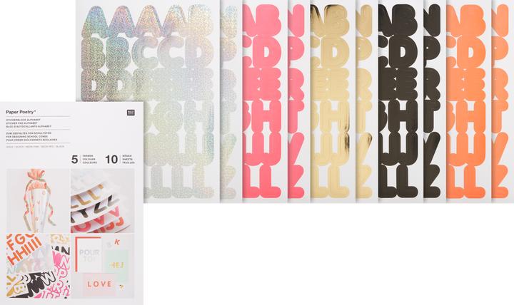 Immagine prodotto Rico Design Stickerblock "Alphabet" (10 Adesivo)