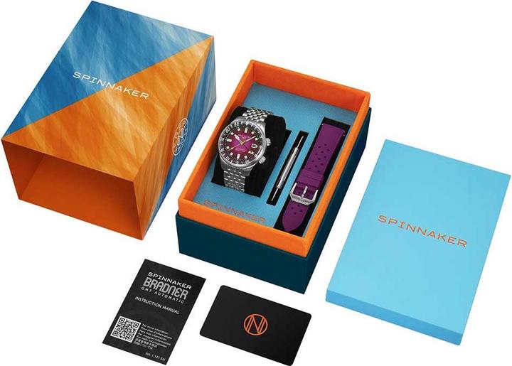 Immagine prodotto Spinnaker SP-5121-BB Bradner GMT (Orologio da polso analogico, 42 mm)