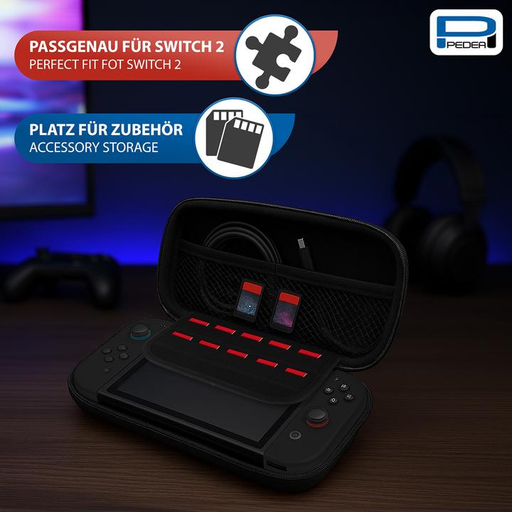 Produktbild Pedea Tragetasche für Nintendo Switch 2 - Hardcase Schutzhülle (Switch 2)