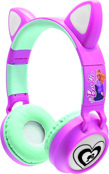 Lexibook Barbie Bluetooth hoofdtelefoon met licht (HPBTKTBB)