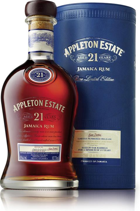 Produktbild Wray & Nephew Appleton Estate 21 Years Old Jamaica Rum (1 x 70 cl)