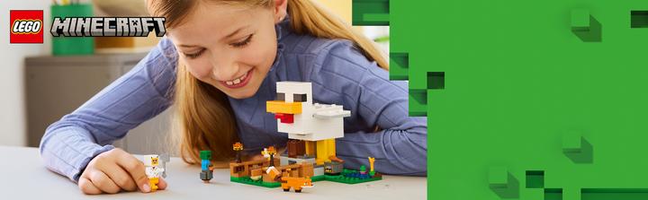 Actual product image LEGO Chicken farm (LEGO Minecraft)