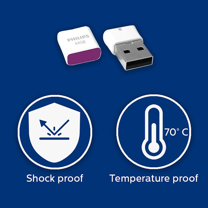 Immagine prodotto Philips Guida Pico (64 GB, USB-A)
