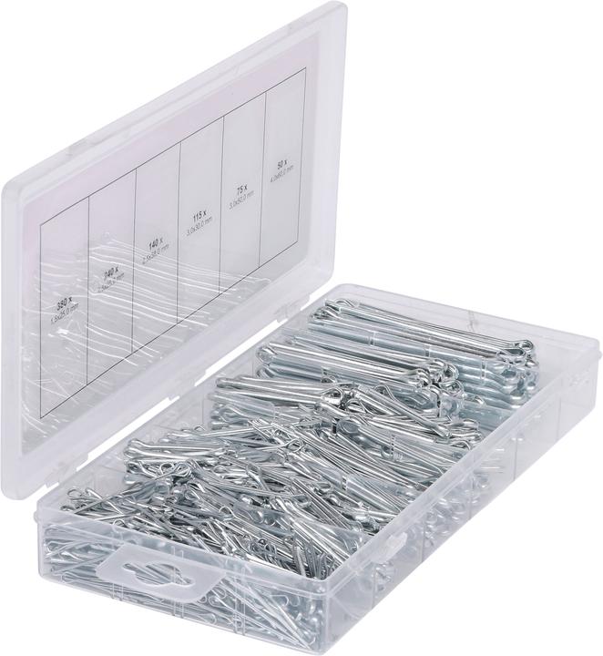 Produktbild KS Tools Sortiment Splinte, 1000-tlg.