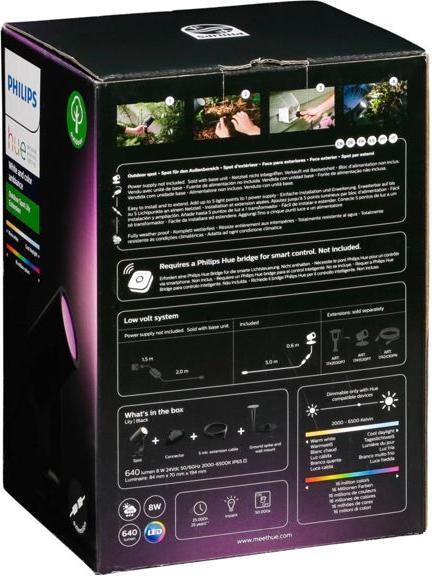 Immagine prodotto Philips Hue Estensione Lily (640 lm, IP65)