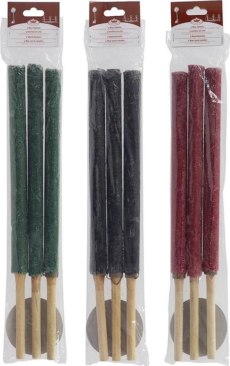 Image du produit Esschert Design Torche en toile cirée, lot de 3