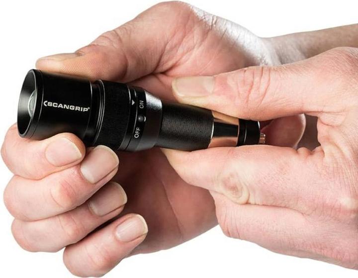 Actual product image Kiesel FLASH 12 - 24 V rechargeable LED flashlight, 130 lm, 6000 K. (10.50 cm, 130 lm)