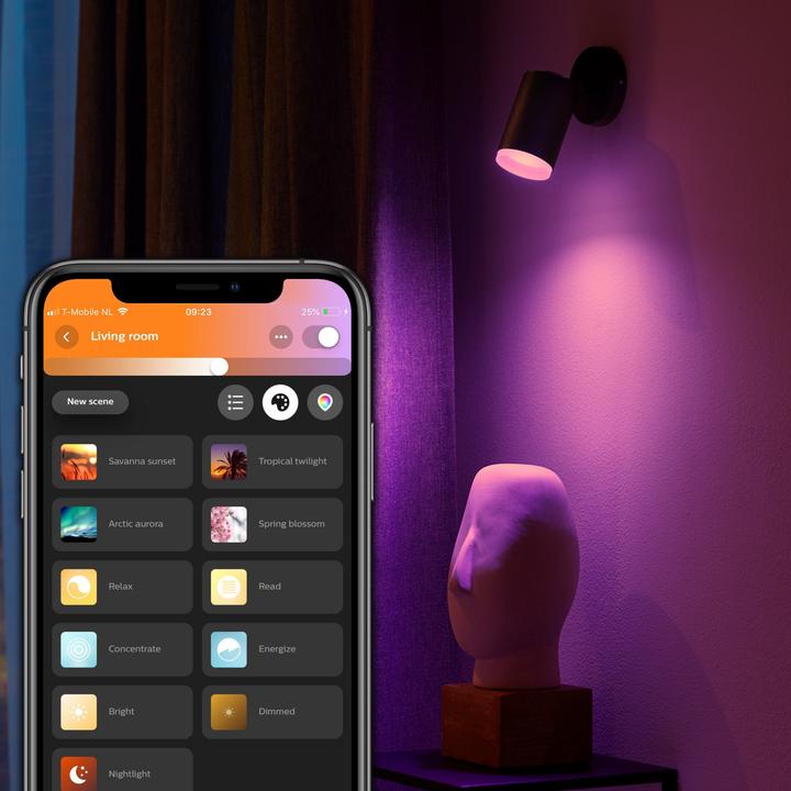 Actual product image Philips Hue Fugato Base BT (350 lm, GU10)