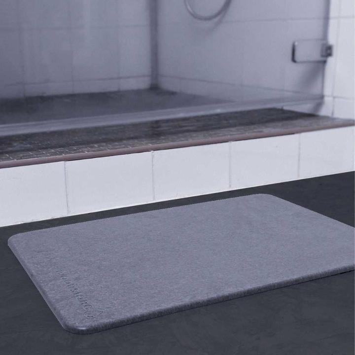 Actual product image Moonstone Bath mat light grey (60 x 40 cm)