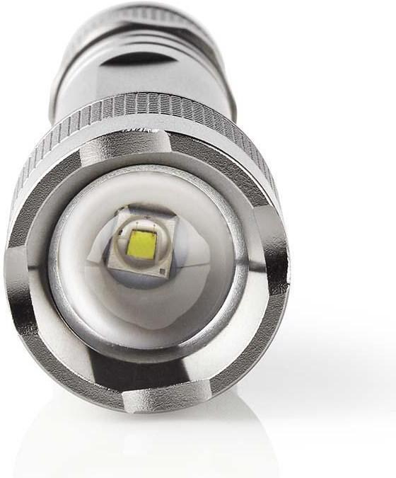 Image du produit Nedis Lampe de poche LED, Premium, 150lm - argenté (2.90 cm, 150 lm)