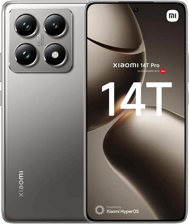 Immagine prodotto Xiaomi 14T Pro EU (512 GB, Grigio Titano, 6.67", Doppia SIM, 5G)