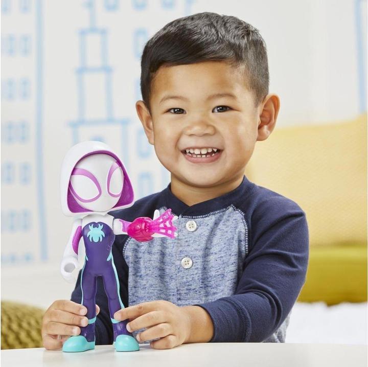 Image du produit Hasbro Spidey and His Amazing Friends super grand Ghost-Spider action figure, super-héros jouet pour