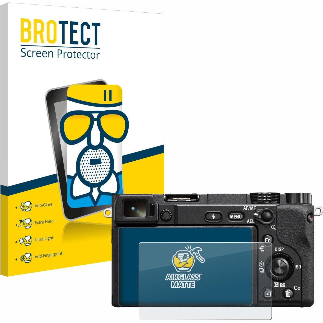 BROTECT Schutzglas Schutzfolie Displayschutz Display Schutz Glas Folie matt (Displayschutz), Kameraschutz
