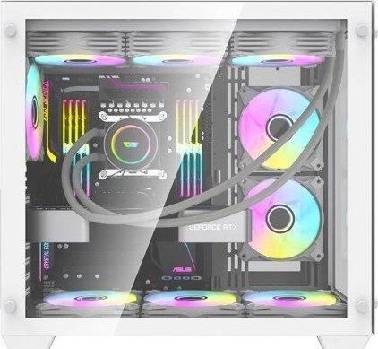 Produktbild Darkflash Tech Computergehäuse C285 (Weiss) (ATX, mATX, ITX)