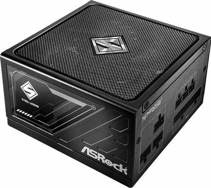 Actual product image AsRock Steel Legend power supply 650W 80+ Gold (650 W)