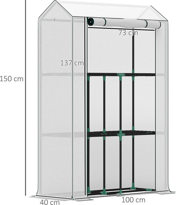 Produktbild Outsunny Gewächshaus