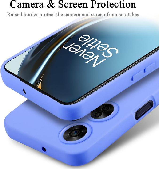 Image du produit Cadorabo Housse pour OnePlus Nord CE 3 Lite 5G TPU avec protection liquide Design en silicone (Oppo Find X3 Lite 5G)