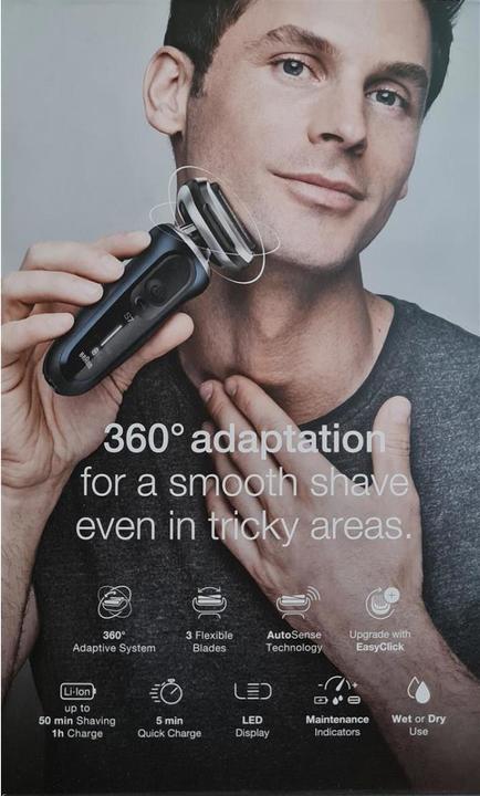 Productafbeelding Braun Series 7 70-B7850cc scheerapparaat voor mannen, elektrisch scheerapparaat met 360° verstelling