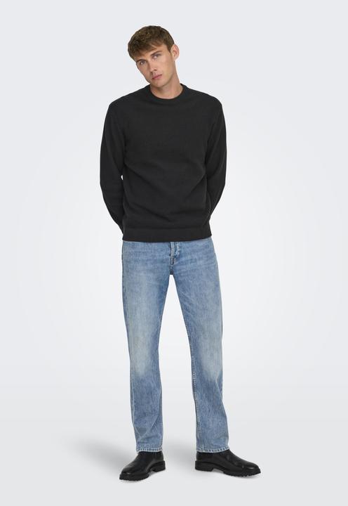 Produktbild Only & Sons Onstony Ds 12 Ls Waffle Crew Knit Noos (XL)