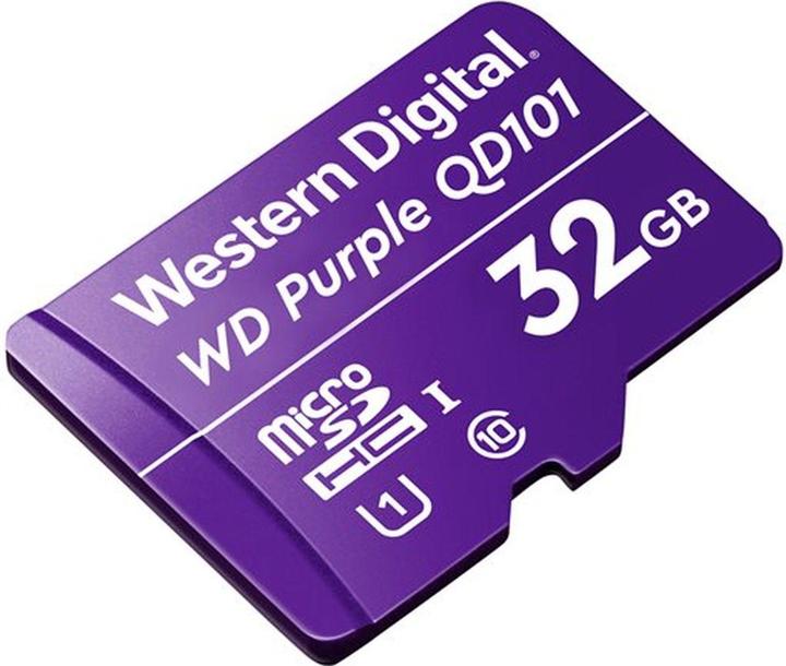 Actual product image WD Purple SC Ultra Endurance (32 GB, microSDHC, U1, UHS-I)