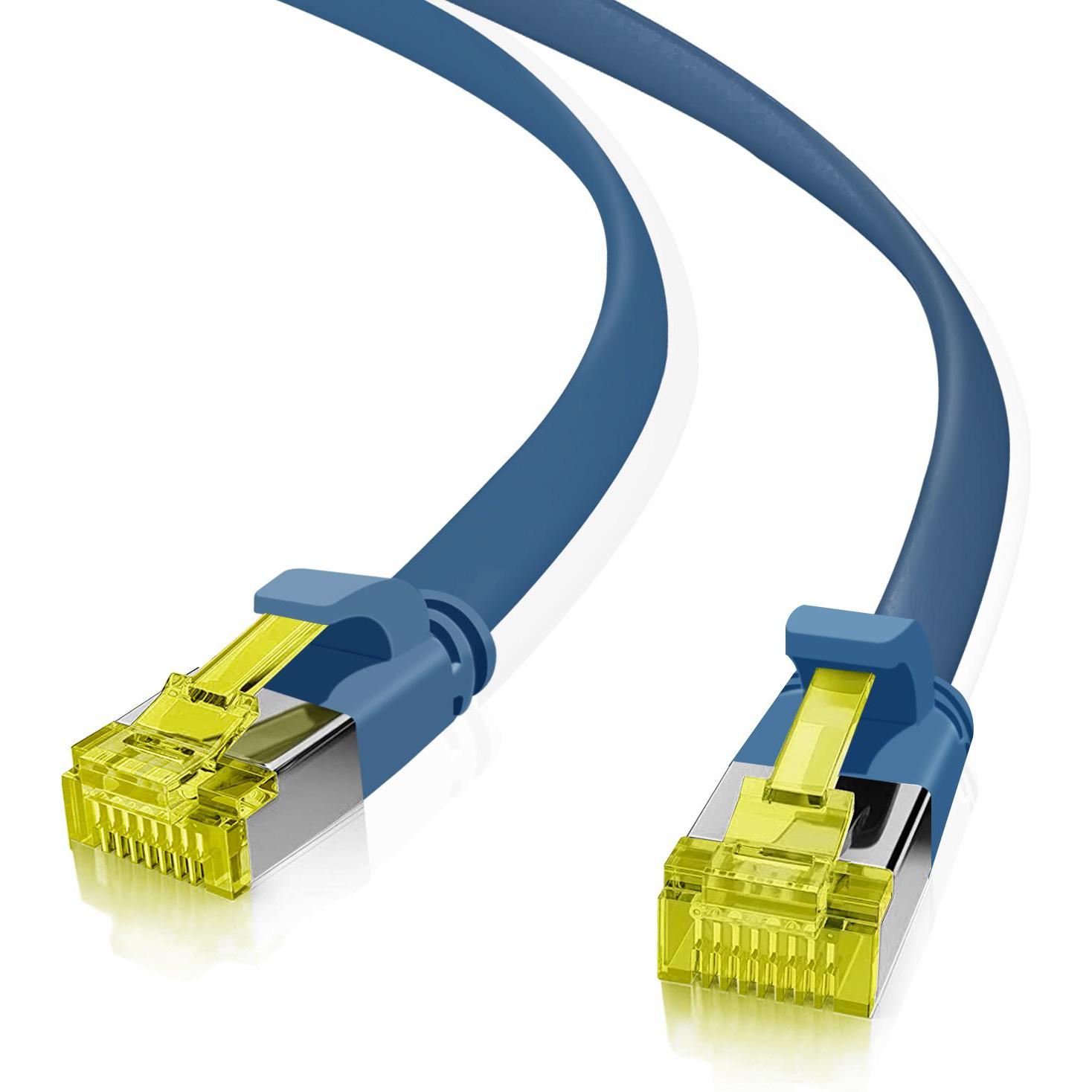 Helos Herweck Patch-Kabel (U/FTP, CAT6a, 15 m), Netzwerkkabel