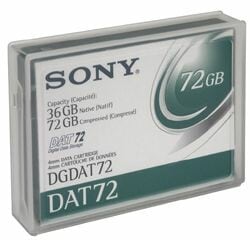 Image du produit Sony 4mm DDS-5 Streamer Bande 36-72 GB (compressée) (DAT 72, 36 Go)