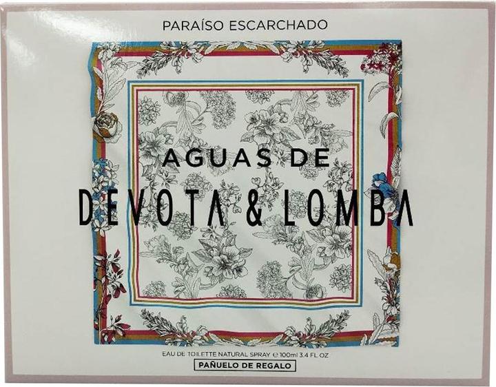 Produktbild Devota & Lomba PARAISO ESCARCHADO SET (ET 100 vp + PAÑUELO) (6 uds + 1 tester gratis) NOVEDAD (Eau de Toilette, 100 ml)