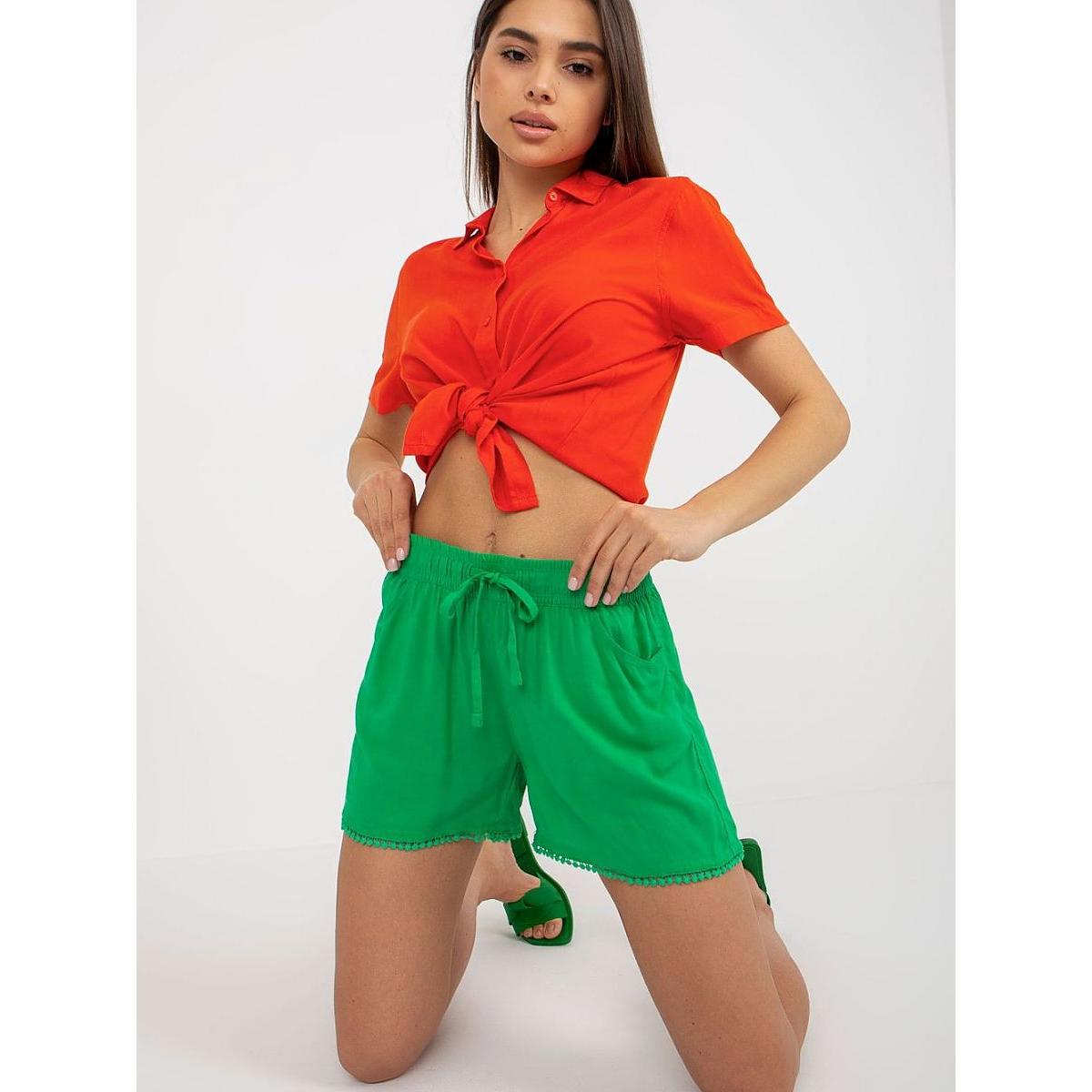 Fresh Made, Damen, Shorts, Shorts, Grün, (L)