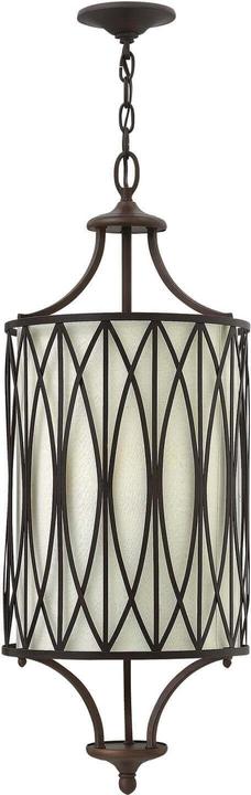 Elstead Lighting Walden lampada a sospensione E14 tripla in bronzo vittoriano (E14)