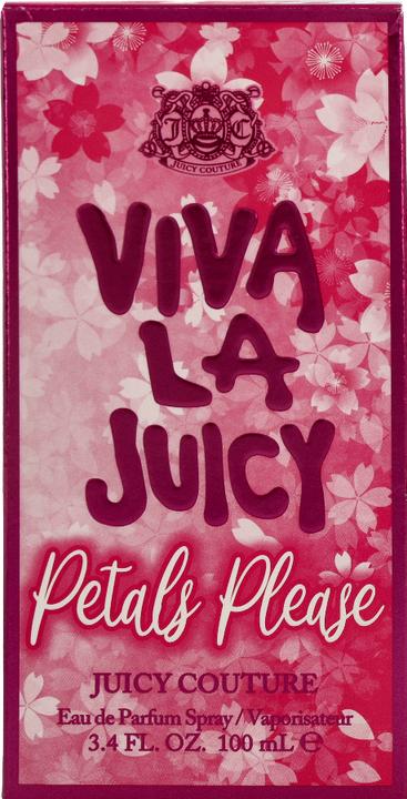 Actual product image Juicy Couture Viva La Juicy Petals Please EDP - 100ml (Eau de parfum, 100 ml)
