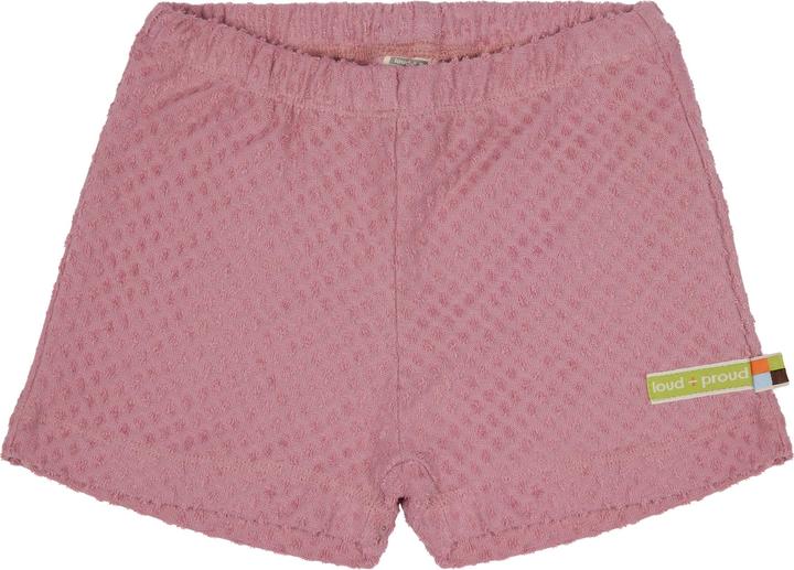 loud + proud Short aus Frottee mit Punkten