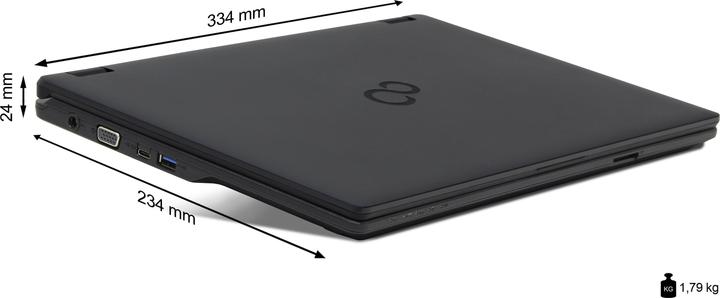 Produktbild Fujitsu Lifebook E449 (16 GB, 14", 512 GB, DE, A / Wie neu)