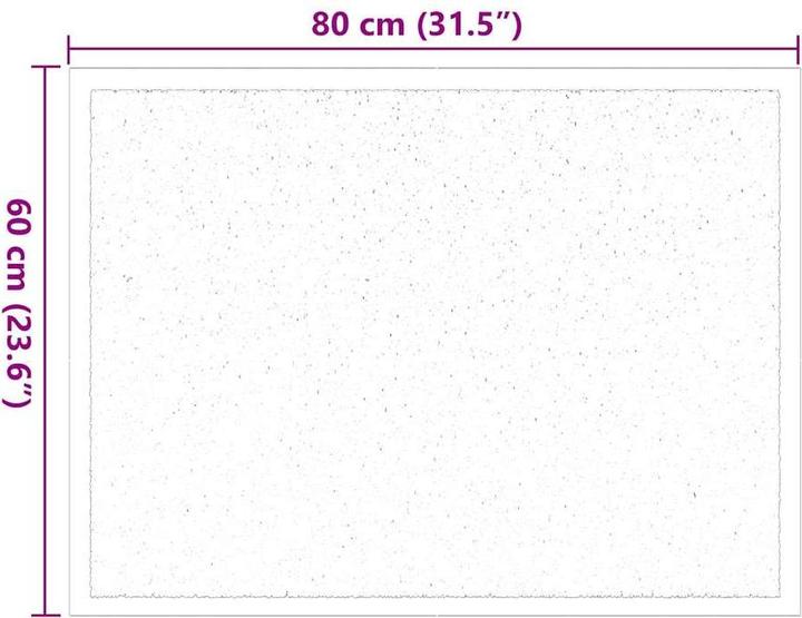 Image du produit vidaXL Fussmatte (60 x 80 cm)