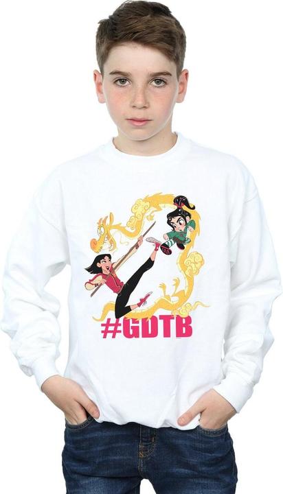 Image du produit Disney - Sweat WRECK IT RALPH MULAN AND VANELLOPE - Garçon (116)