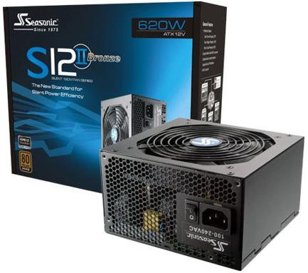 Actual product image Seasonic S12ii-620 (620 W)