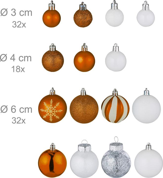 Actual product image Relaxdays christmas decorations (101 -part)