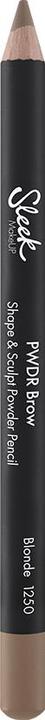 Actual product image Sleek MakeUP PWDER BROW shape & sculpt pencil #Blonde (Blonde)