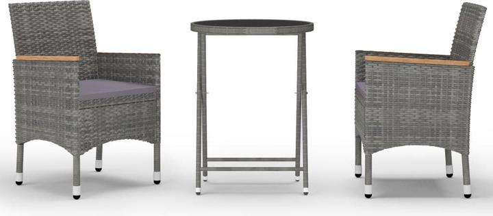 Produktbild vidaXL Bistroset (60 x 75 x 75 cm)