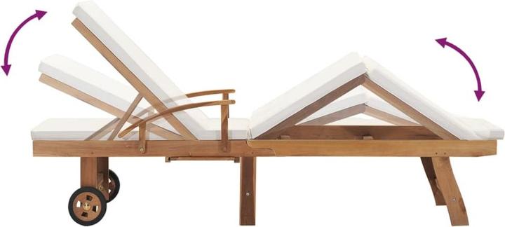 Actual product image vidaXL Sonnenliege (195 cm)