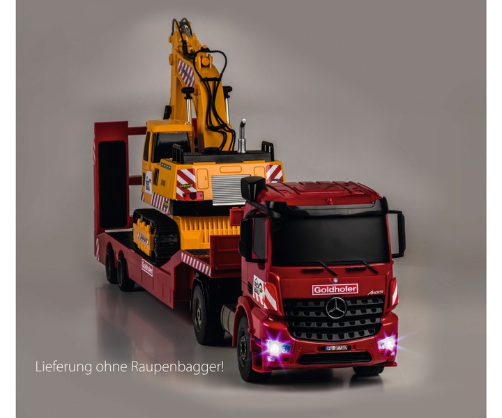 Actual product image Carson RC Sport Arocs with Goldhofer T (RTR Ready-to-Run)