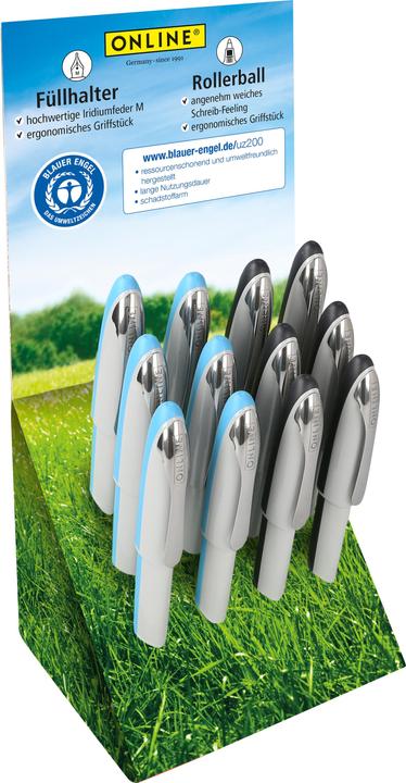 Online Display Füllh.& Rollerball 20181/12 (Blauer Engel, 1 x)