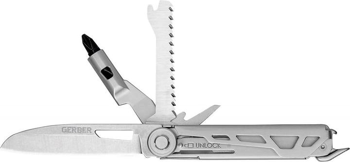 Actual product image Gerber Gear ArmBar Trade Silver (8 Functions)