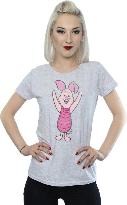 Immagine prodotto Winnie the Pooh Maglietta Donna/Ladies Piglet Heather (XXL)