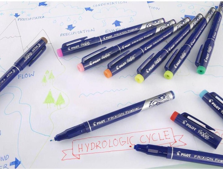 Actual product image Pilot FriXion Fineliner (Red, 1 x)