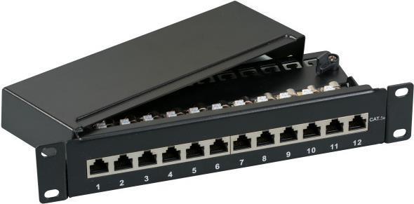 Produktbild EFB Elektronik 37736SW.12 1U Patch Panel